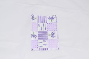 Coperte pentru caiete din textil lavanda
