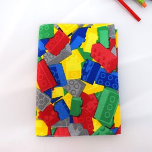 Coperte pentru caiete zero waste - Lego, caiet A5